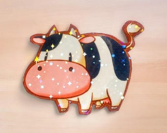 Harvest Moon Cow Sticker | Story of Seasons, Harvest Moon, Story of Seasons Sticker, Harvest Moon Sticker, Harvest Moon 64,Laptop Stickers