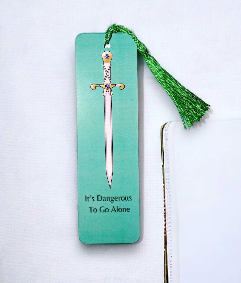 Game Bookmarklets Gaming Sword Bookmark | Video Game Bookmarks, Gamer Boomarks, Gaming ...