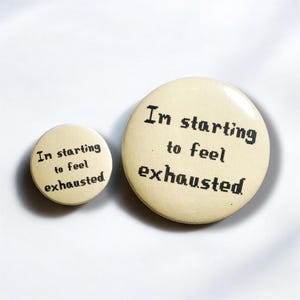 I’m Starting to Feel Exhausted Pin | Stardew Valley, Stardew Valley Pin, Stardew Valley Gifts, Stardew Gift, Stardew Valley Merch, Stardew