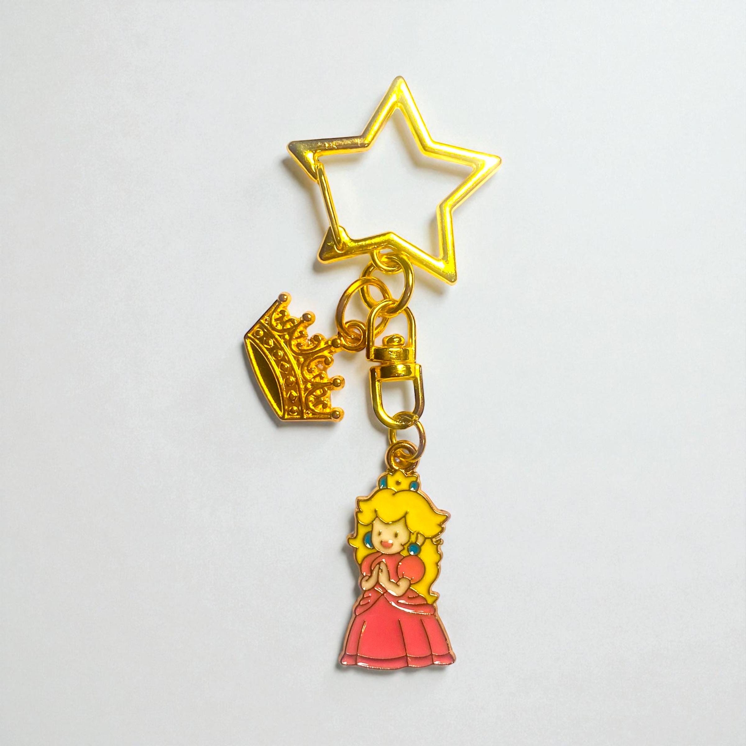 SUPER MARIO - Princesse Peach - Porte-clés en PVC