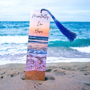 Beach Bookmarks | Summer Bookmarks, Ocean Bookmarks, Beachy Bookmarks, Summer Art, Summer Gifts, Beach Gifts, Beachy, Bookmarks for Women