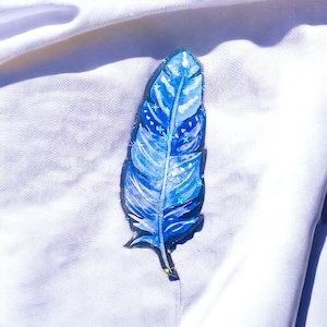 Harvest Moon Blue Feather Magnet |Harvest Moon Gift, Story of Seasons, Harvest Moon 64, Blue Feather, Friends of Mineral Town,Stardew Valley