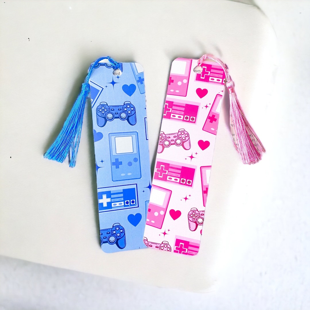 Retro Gaming Bookmarks Video Game Bookmarks, Gaming Bookmarks, Video
