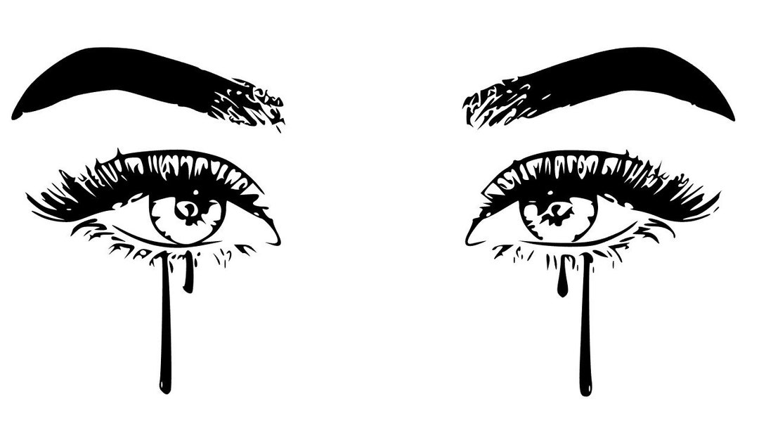 Teary Eyes SVG - Etsy