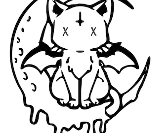 Goth Kitty SVG
