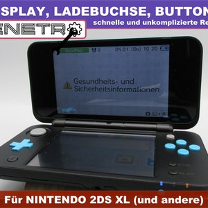 Send in Service - New Nintendo 2DS XL repair (display, charging socket, touchscreen) - RENETRO