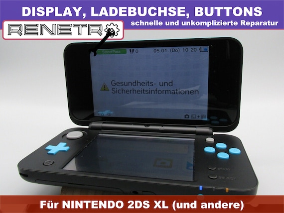 Send-in Service - New Nintendo 2DS XL Repair (display, Charging