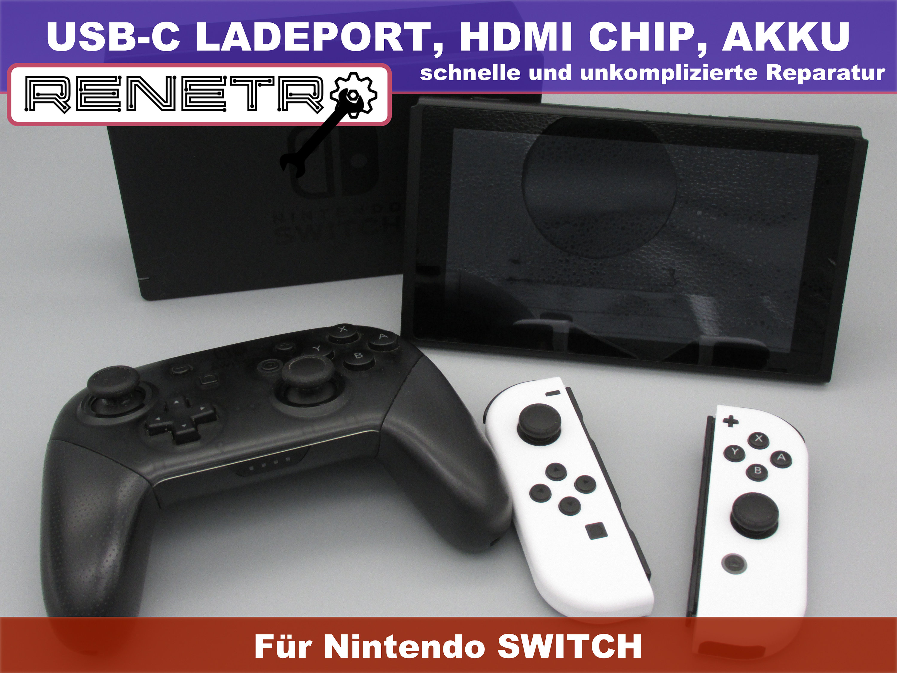 Spielekonsole-Akku als Ersatz für Nintendo HDH-003, HDH-A-BPHAT-C0