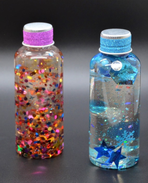 Material: botellas sensoriales - Amatxu Lifestyle