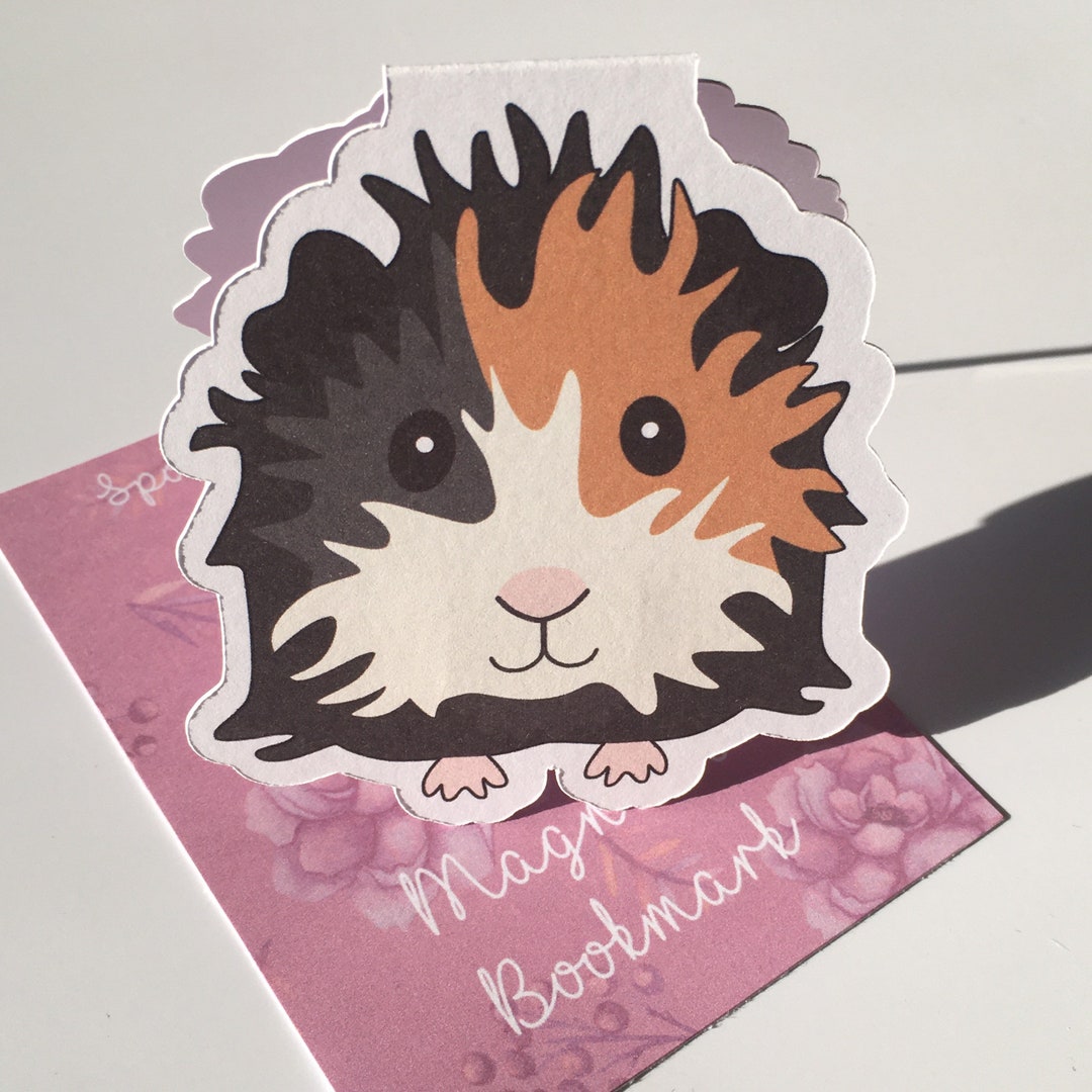 Guinea Pig Bookmark Guinea Pig Gifts Magnetic Guinea - Etsy