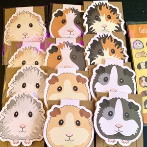 Guinea Pig Bookmark, Guinea Pig Gifts, Magnetic Bookmark, Birthday Gift ...