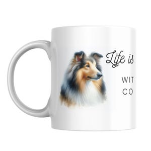 Rough Collie Mug: Gift for Collie Dog Owner
