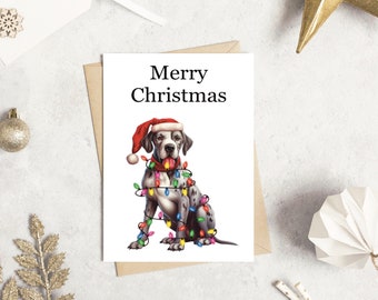 Great Dane christmas cards, Dog greetings card, Card from the dog, festive cards, Christmas cards multipack, card for dog owner