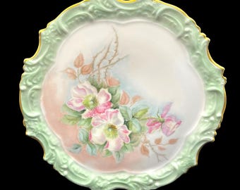 Royal Vienna Porcelain Wall Plate With Richard Klemm Dresden Decoration 1888–1916