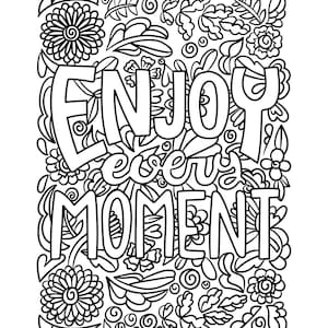 10 Inspirational Adult Coloring Pages to Brighten Your Day