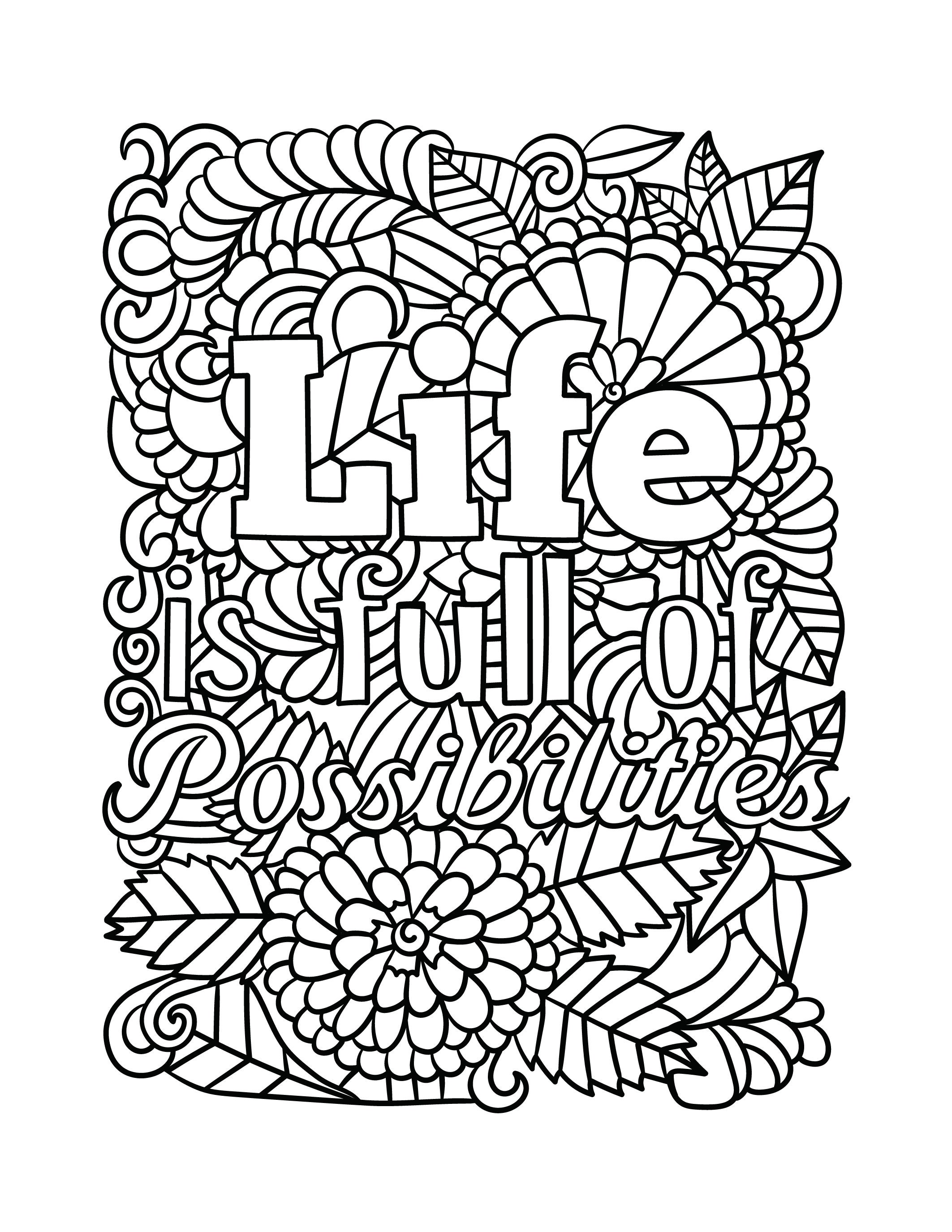 10 Inspirational Adult Coloring Pages to Brighten Your Day