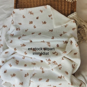 Summer bunny blanket image 1