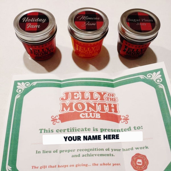 Jelly of the Month Club Christmas Vacation Etsy