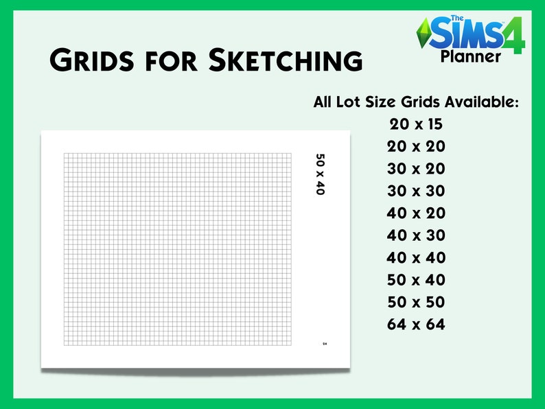 Printable Sims 4 Planner image 2