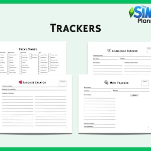 Printable Sims 4 Planner image 3