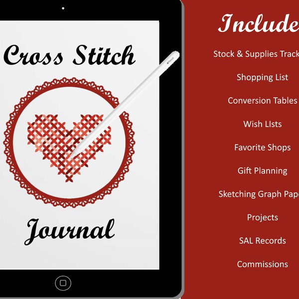 Cross Stitch Conversion Chart Etsy