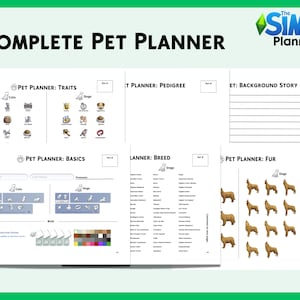Printable Sims 4 Planner image 6