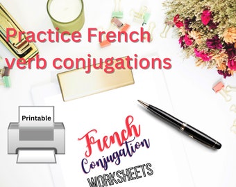 Printable French Conjugation Worksheets