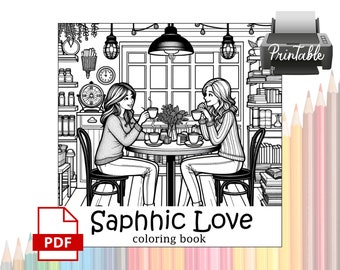 Sapphic Love Coloring Book (PDF)