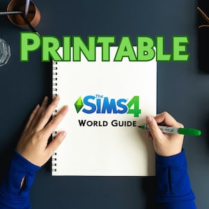 Guide du monde imprimable des Sims 4 image 1