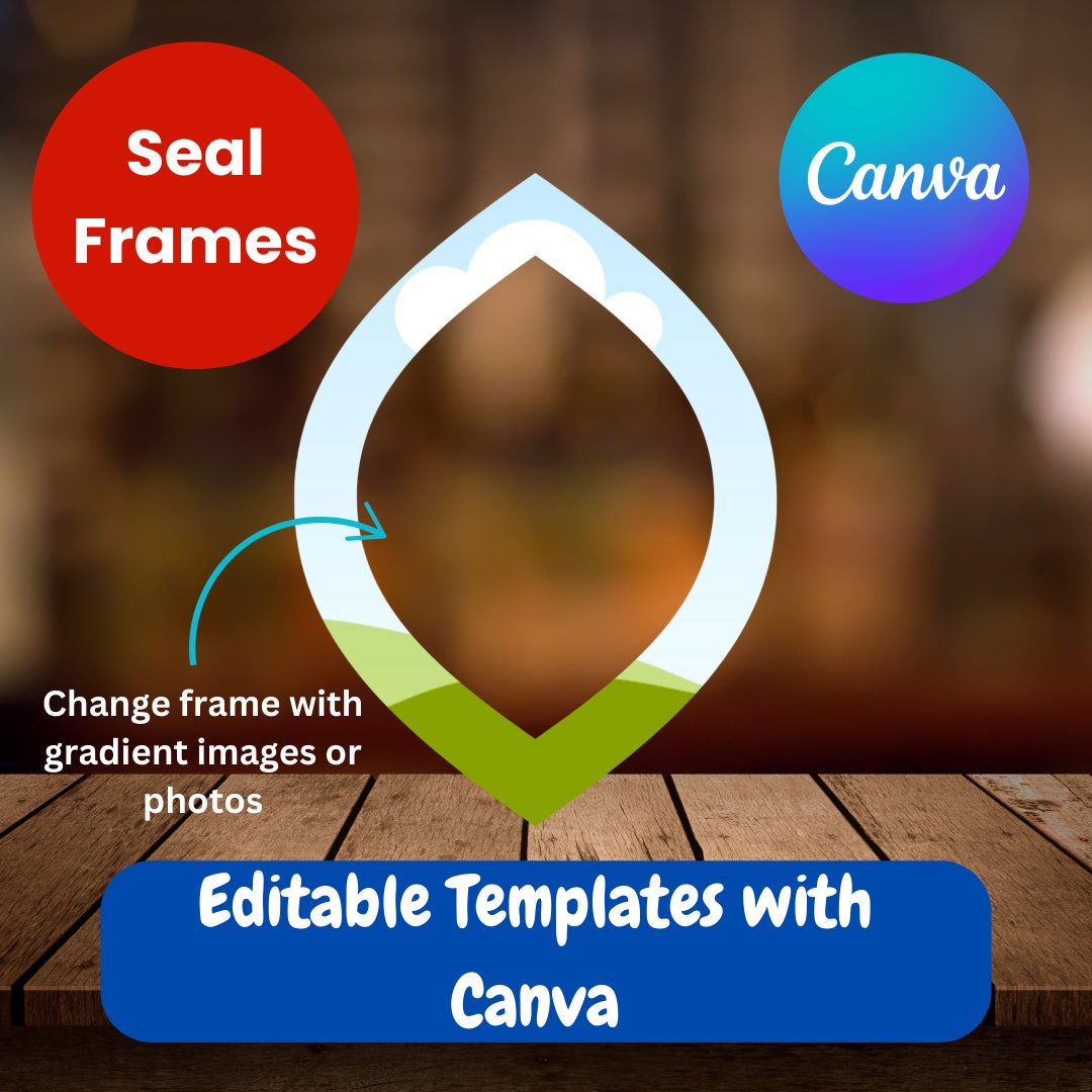 Customizable Church Seal Template Design (digital