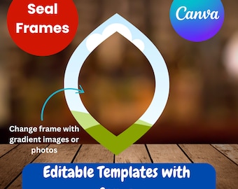 Seal of the Church/Bishop/Apostle: Customizable Template for Digital Download - Edit with Canva & YouTube Tutorial
