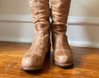 bed stu distressed boots