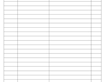 Automotive Diesel Service Technician Labor Log Sheet PDF Printable 8.5x11 Instant Delivery