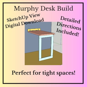 Murphy Desk Build Instructions Wall Mounted Desk