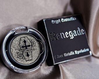 Renegade - Metallic silver eyeshadow single