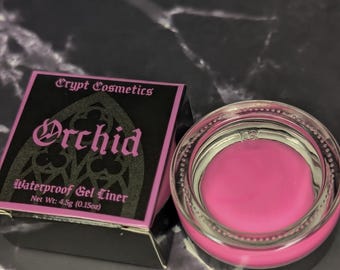 Orchid - Pastel pink cream eyeshadow (UV reactive)