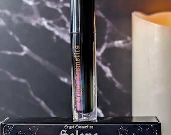 SELENE - Duochrome liquid eyeshadows, space themed, multichrome cosmetics, witchy makeup, astrology, astronomy, highlighter, vegan