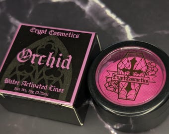 Orchid - Pastel pink water activated liner (UV reactive)