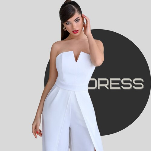 Bridal Jumpsuit for Wedding Corset Jumpsuit Bridal Shower Etsy