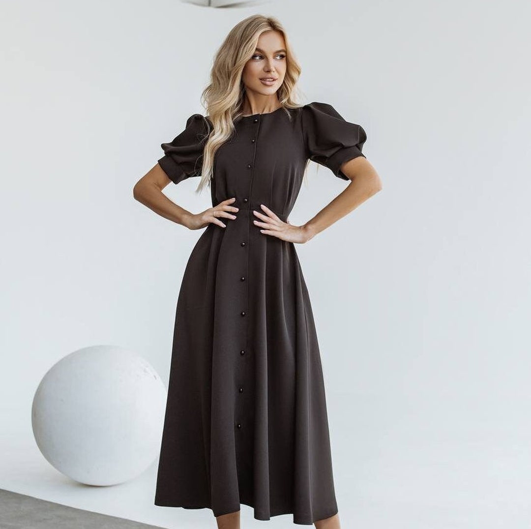 midi dress for black tie wedding