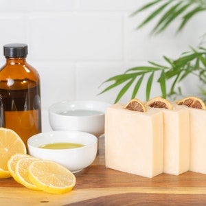 Zitrone und Rosmarin Bar Seife