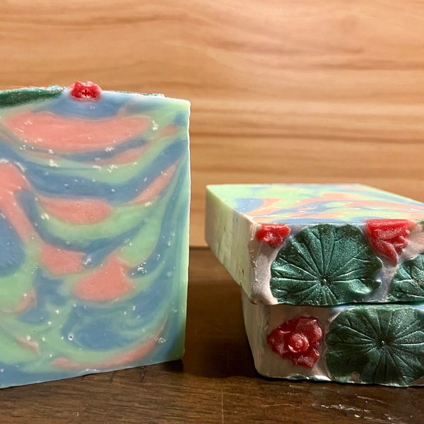 Monet's Water Lillies - Art Inspired Bar Soap
