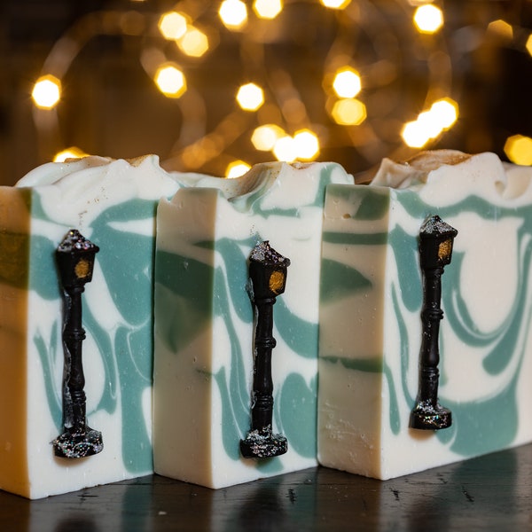 Beyond the Lamp-Post - Narnia inspired Artisan Soap - Christmas - Winter