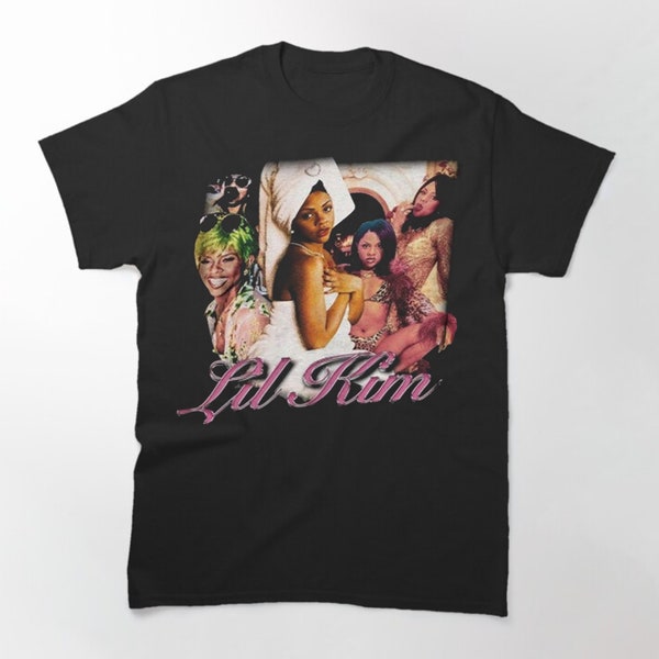 Lil Kim Retro Vintage Design tshirt,Lil Kim Sweatshirt,Lil Kim Shirt,Lil Kim T-shirt