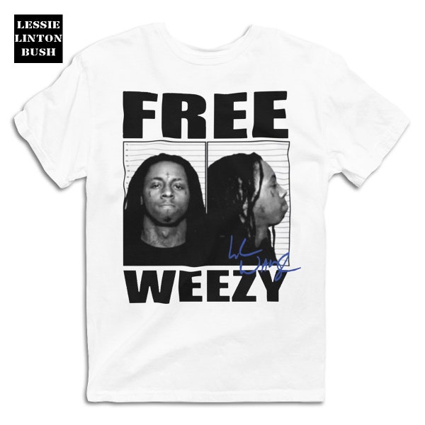 Retro Design Free Weezy White Unisex T-Shirt