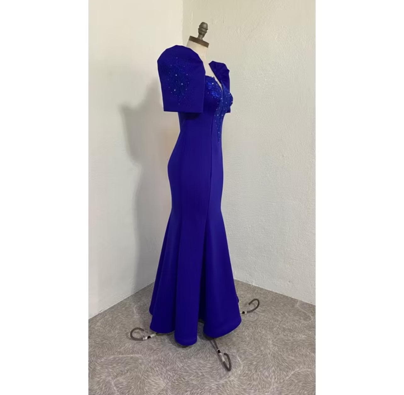 Filipiniana Dress Modern Blue - Etsy Filipiniana Dress Modern Blue - Etsy