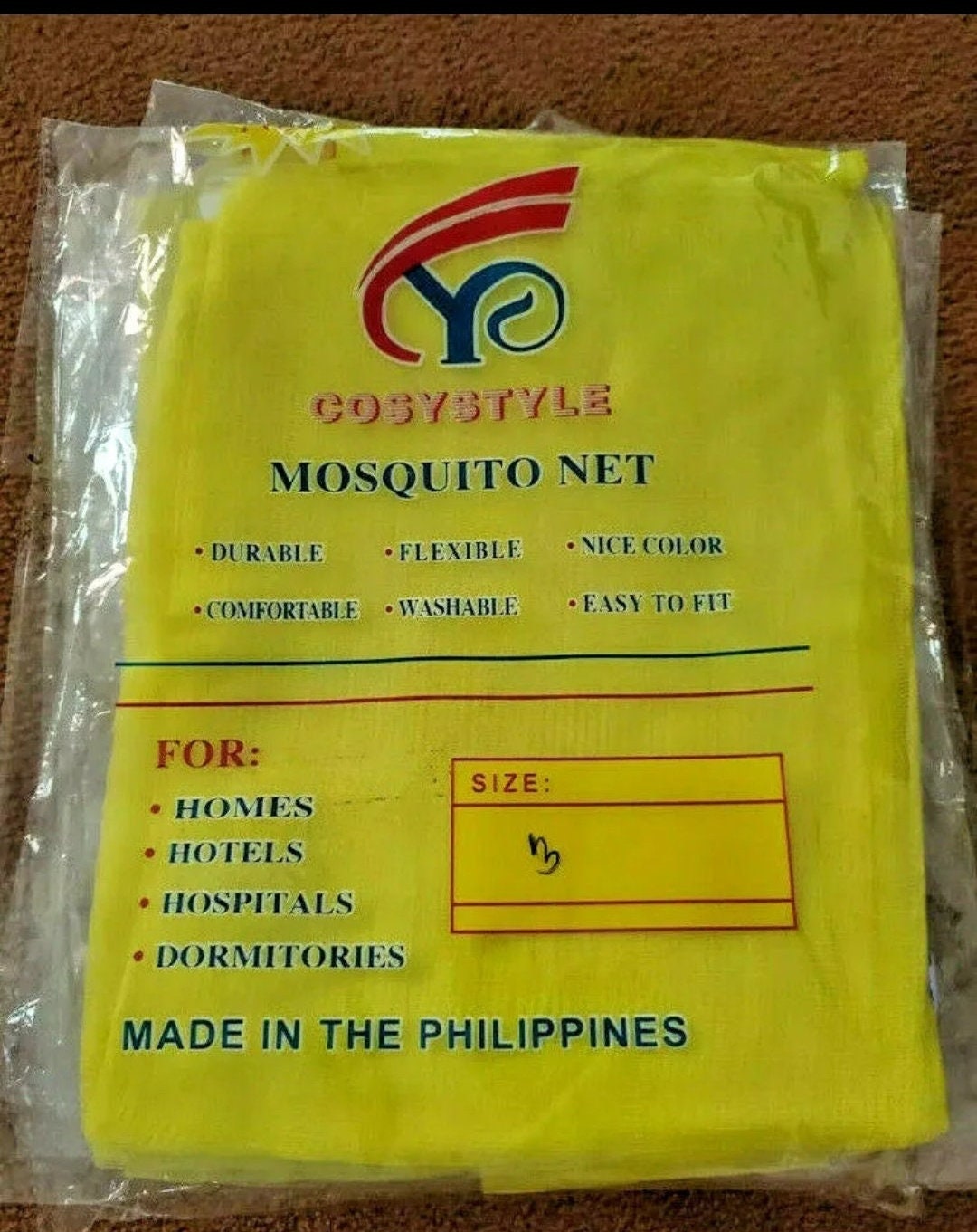 Mosquito Net KULAMBO single Size NYLON Material, Made in Pinas Etsy