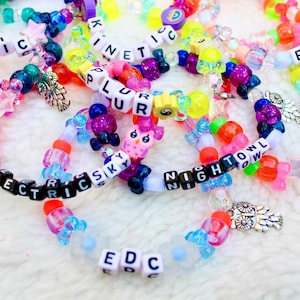 EDC Themed Kandi Pack! (EDCLV, Ultra, Arise, Wobbleland, Rave)