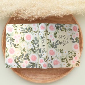 Custom Hand Painted Bible, ESV,NIV,NKJV, Journaling