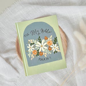 Personalized Hand-Painted Bible, ESV,NIV,NKJV